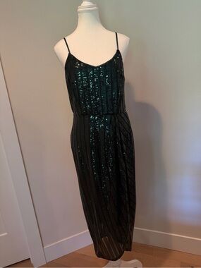 Nanette Lepore Emerald Sequin Dress